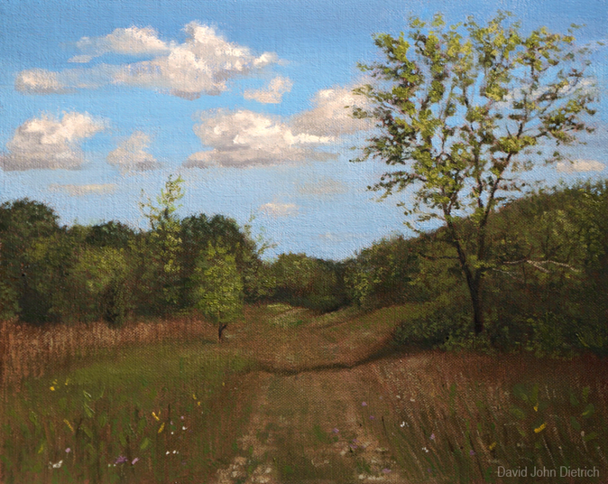 Early September Painting by David John Dietrich