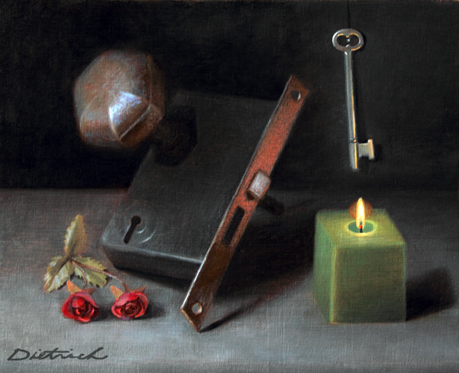 Key to Knowledge by David John Dietrich art