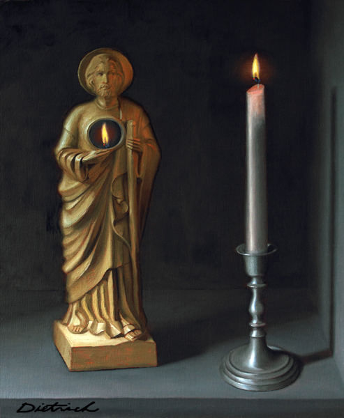 Light's Reflection by David John Dietrich art